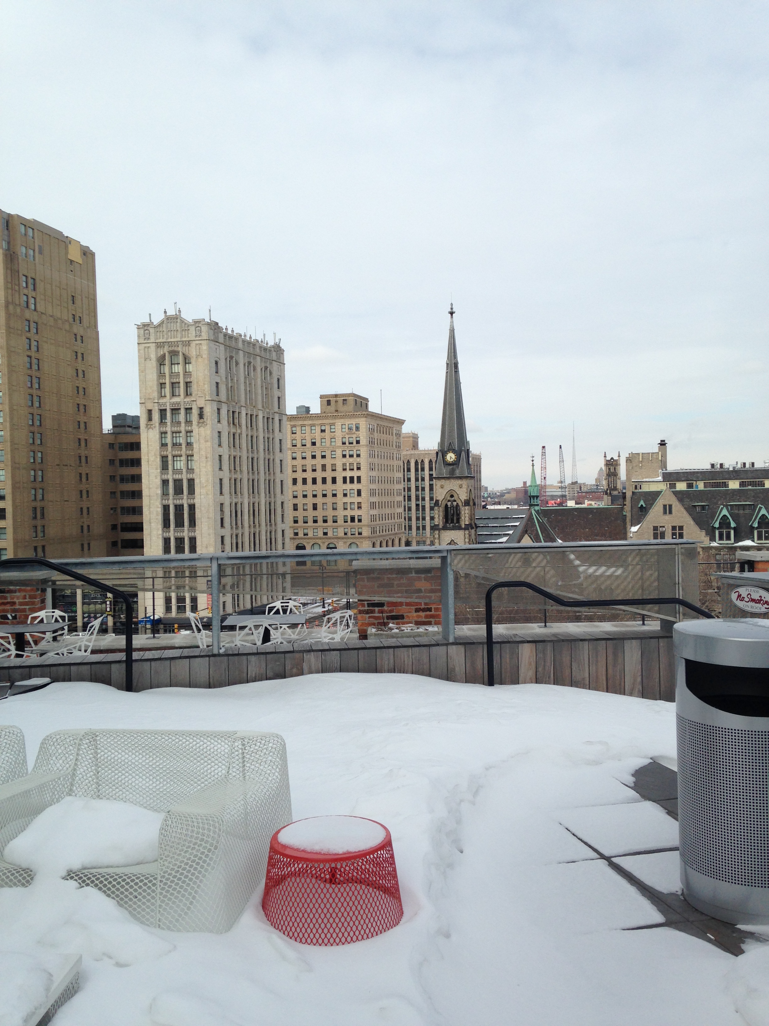 View from Detroit Venture Partners' roof